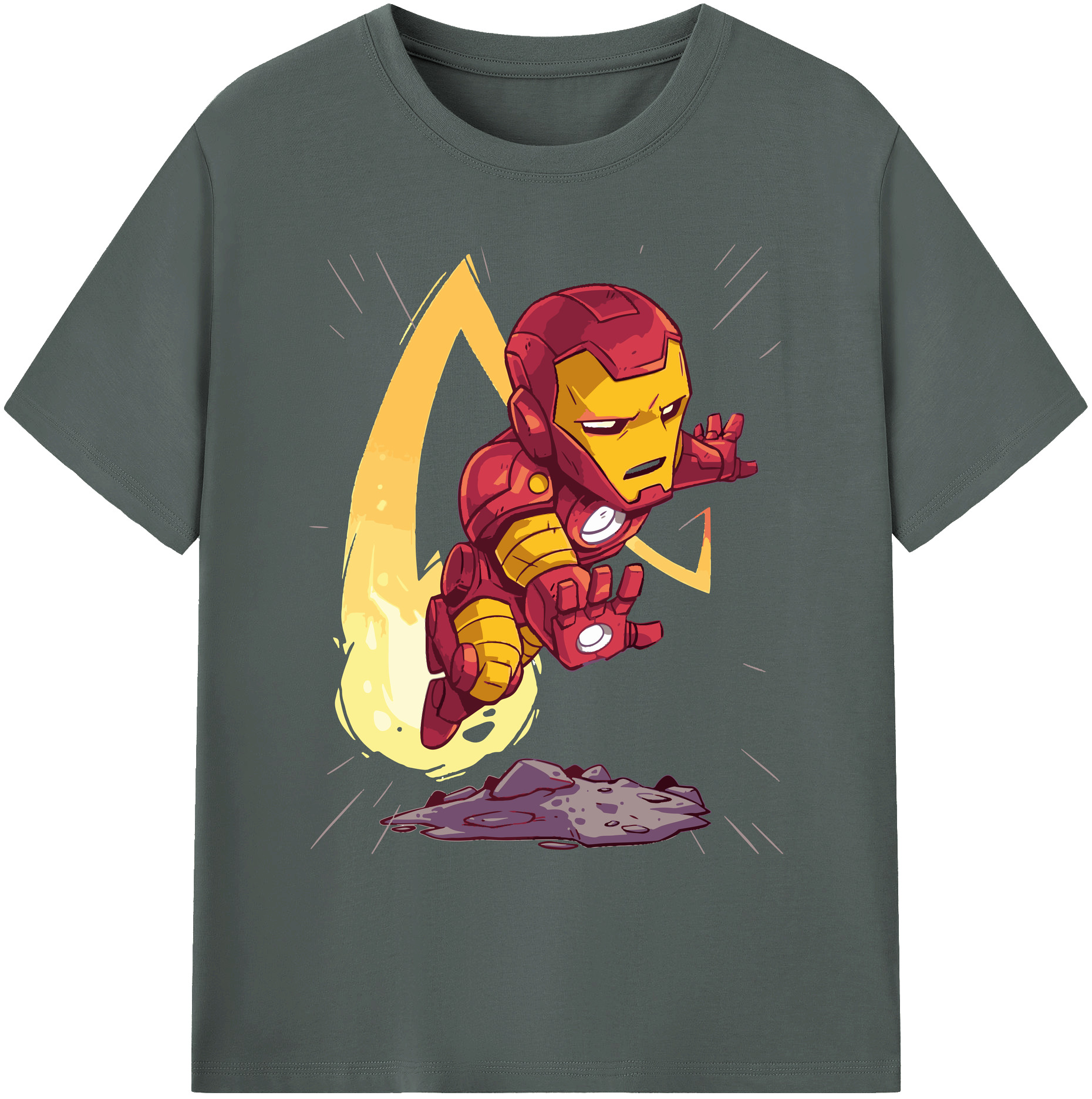 （画像用） アベンジャーズ The Avengers 綿100％ メンズ半袖Tシャツ｜肌触りやわらか＆通気性